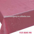 embossing table cloth/colorful pvc table cloth